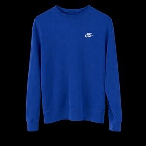 Nike Men's Royal Blue Crewneck Sweater